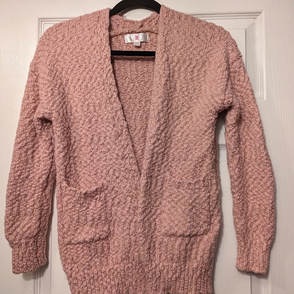 Open cardigan